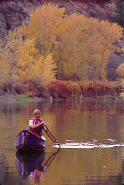 Canoeing in the Fall